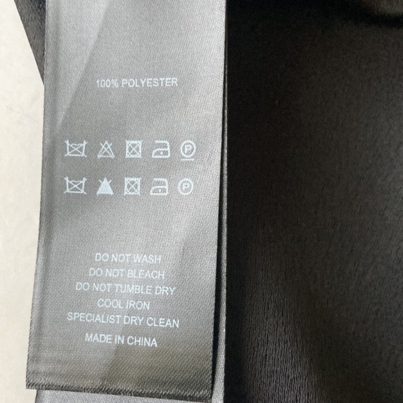 Alexa Chung Scallop Panelled black crepe maxi dress with cutouts NWT US size 6 - Picture 11 of 15